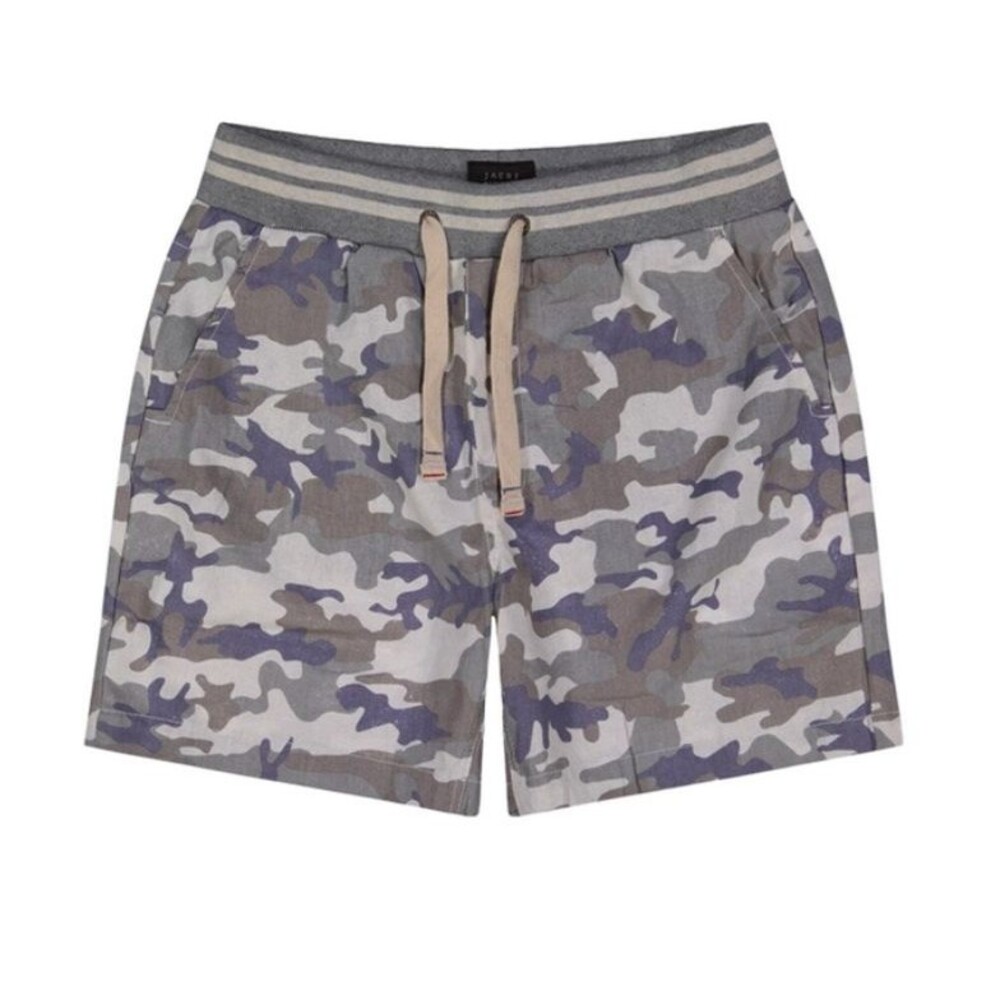 Jachs Mens Shorts Camo Pull On Drawstring Medium